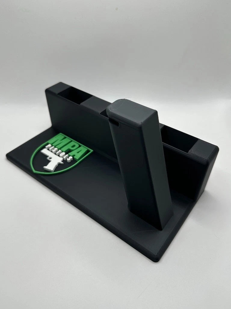 MPA DS9 / 2011 Display Stand – 3 Magazine Holders – alternate view