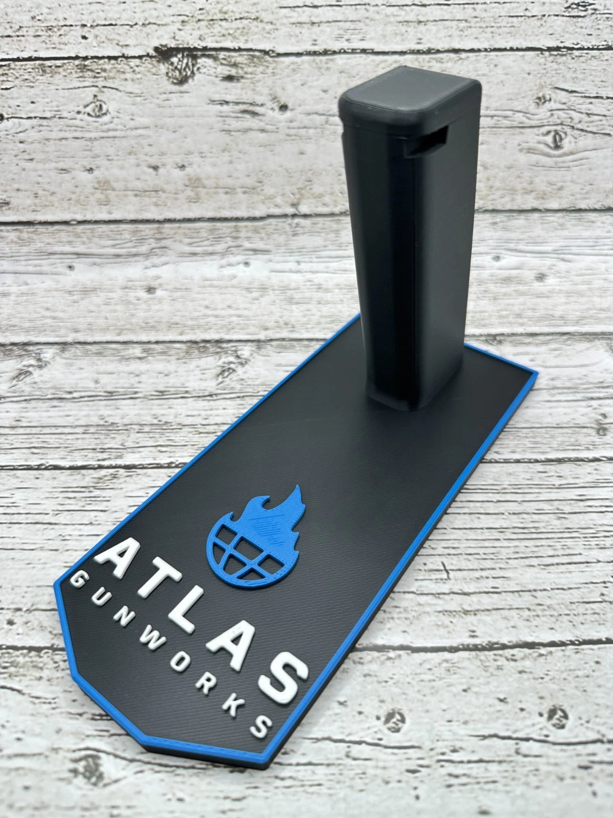Atlas Double-Stack 1911 Display Stand – Mag-Catch Design – alternate view