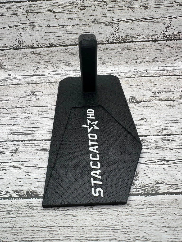 Staccato HD Display Stand – Stealth Blackout – alternate view