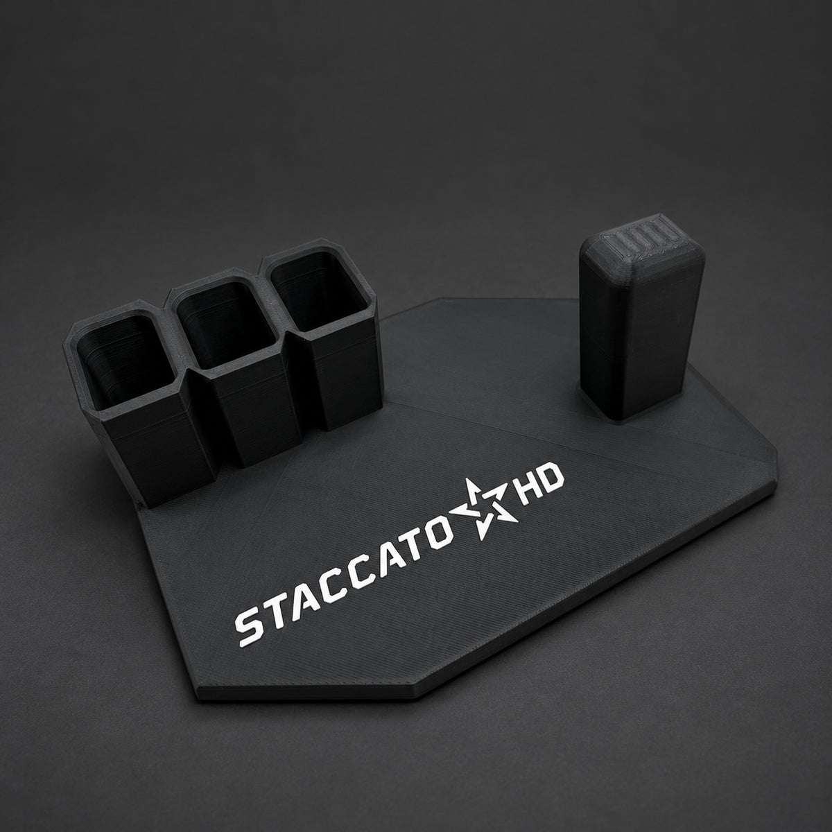 Staccato HD Display Stand – 3 Glock-Pattern Magazine Holders