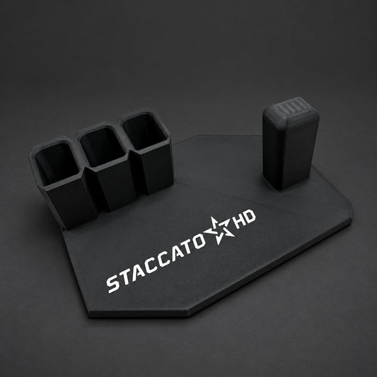 Staccato HD Display Stand – 3 Glock-Pattern Magazine Holders