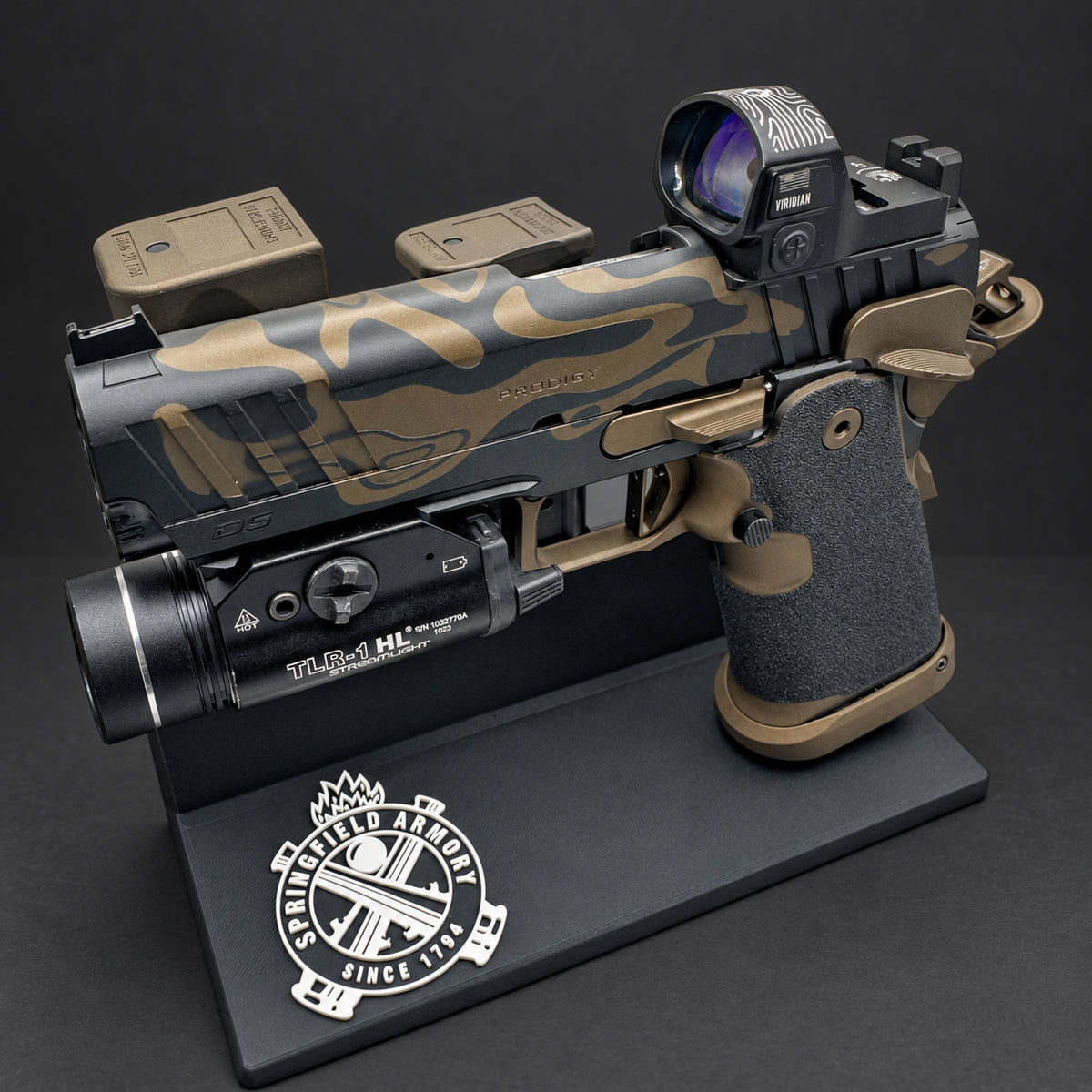 Springfield Prodigy Display Stand – 3 Magazine Holders