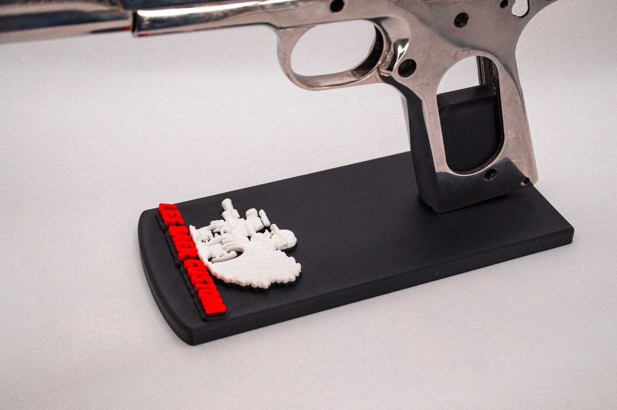 Les Baer 1911 Single-Stack Display Stand – alternate view