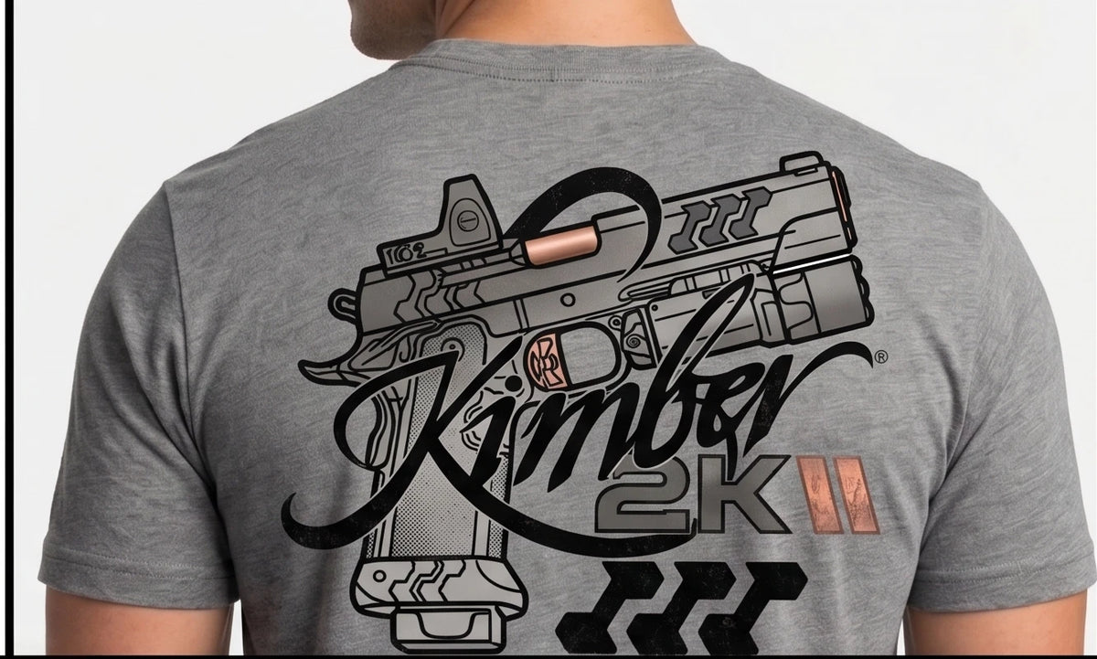 2KII Tactical Graphic T-Shirt — Athletic Gray — product photo 3