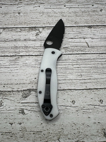 Spyderco Tenacious Scales – Glow Series w/ Back Spacer Plate